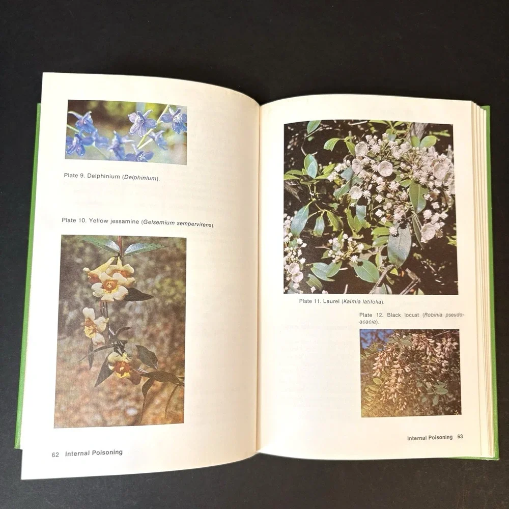 Human Poisoning by Native and Cultivated Plants by James Hardin 1974 HB
